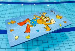 Op maat gemaakt speelvlot voor in het zwembad kopen voor kinderen